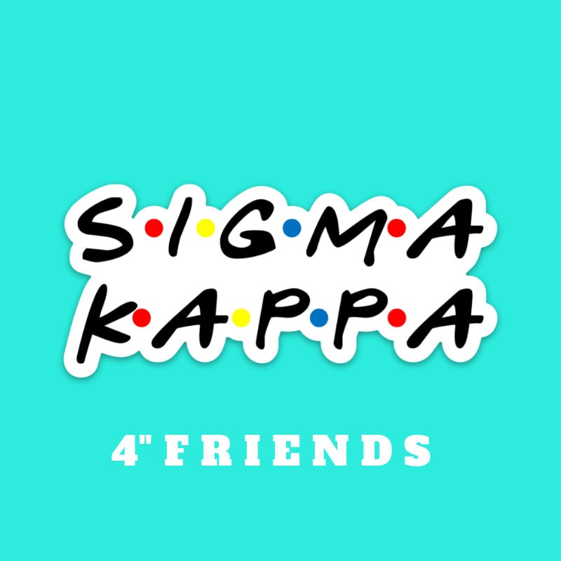Sigma Kappa Sorority Stickers Bulk Order | PERFECT for BID DAY! Group / Bulk / Chapter Wide Sticker Order