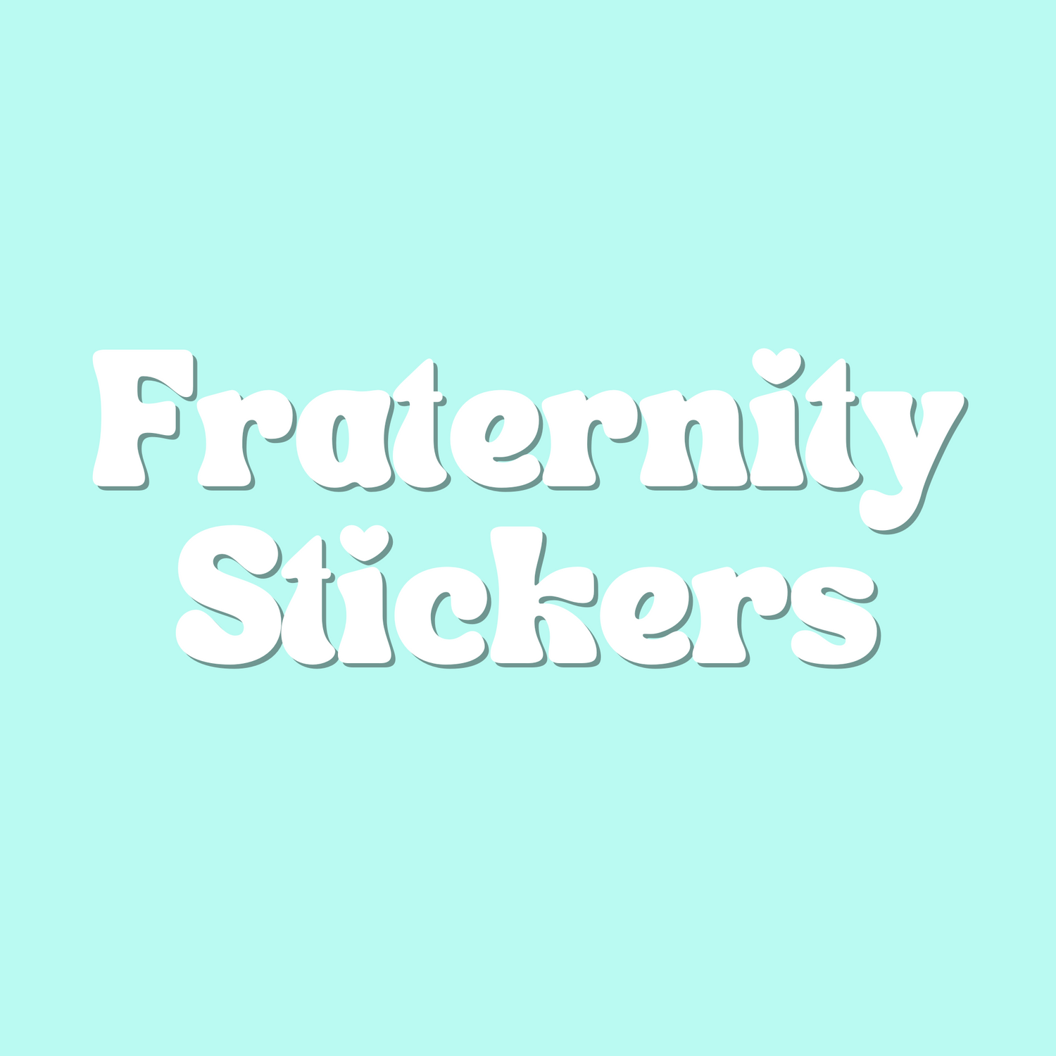 Fraternity Stickers