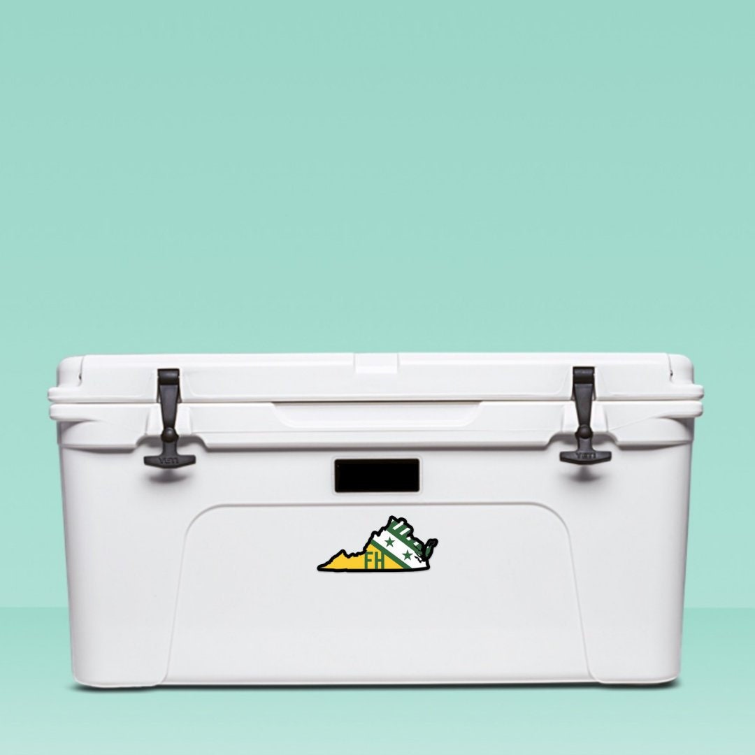 FarmHouse Fraternity Virginia State-Shaped Sticker
