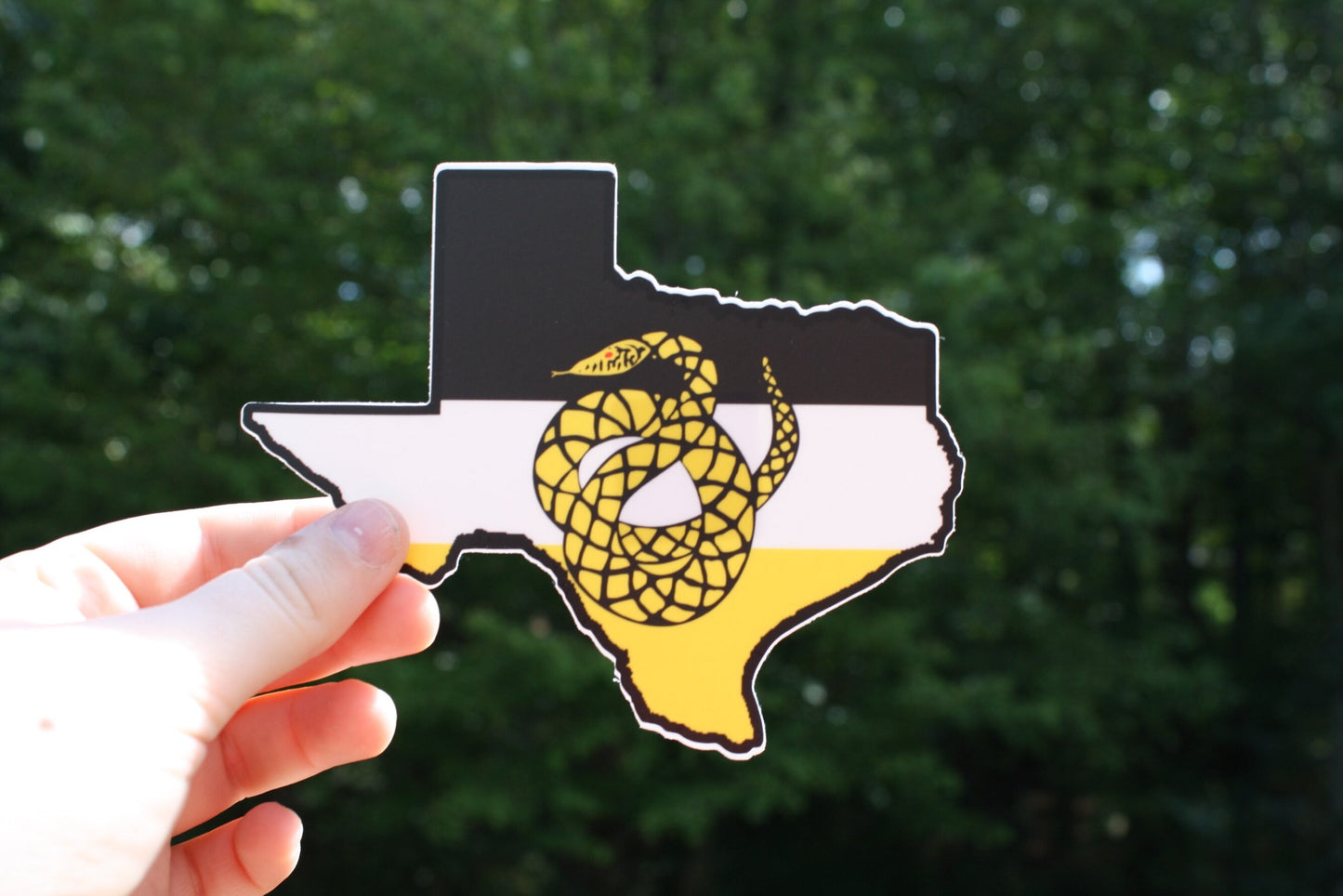 Sigma Nu Fraternity Texas State-Shaped Sticker