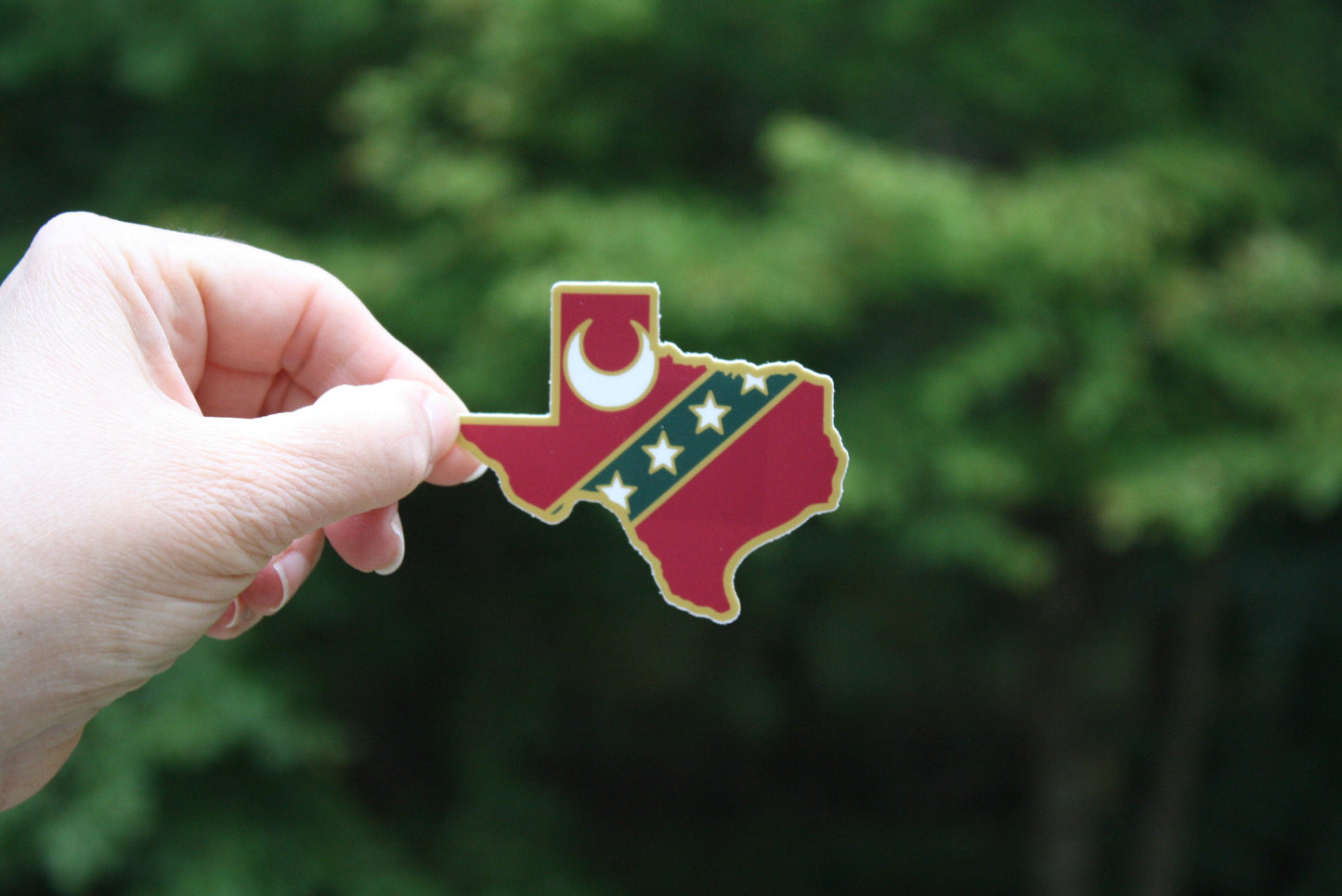 Kappa Sigma Fraternity Texas Shaped Stickers | For Car, Laptop, Cooler, Flask and More | Waterproof, UV Resistant, Dishwasher Safe