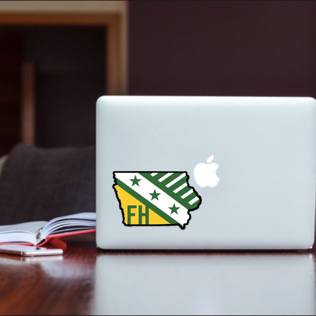 FarmHouse Fraternity Sticker Iowa State-Shaped