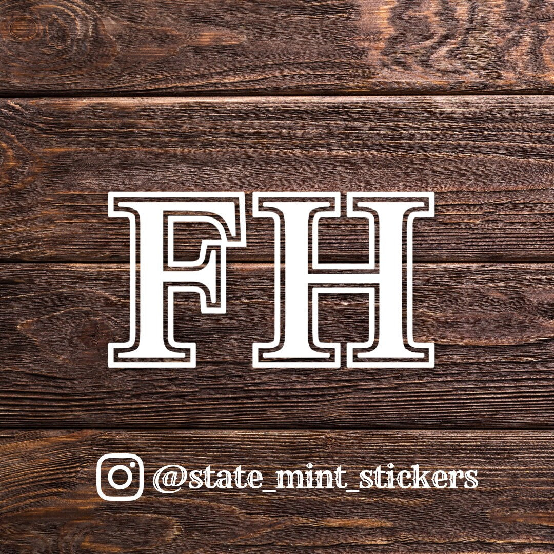 FarmHouse Fraternity Decal | Official Licensed Product | Gift for Rush or Initiation | for Car, Laptop, Mug, Cup, Cooler, Planner