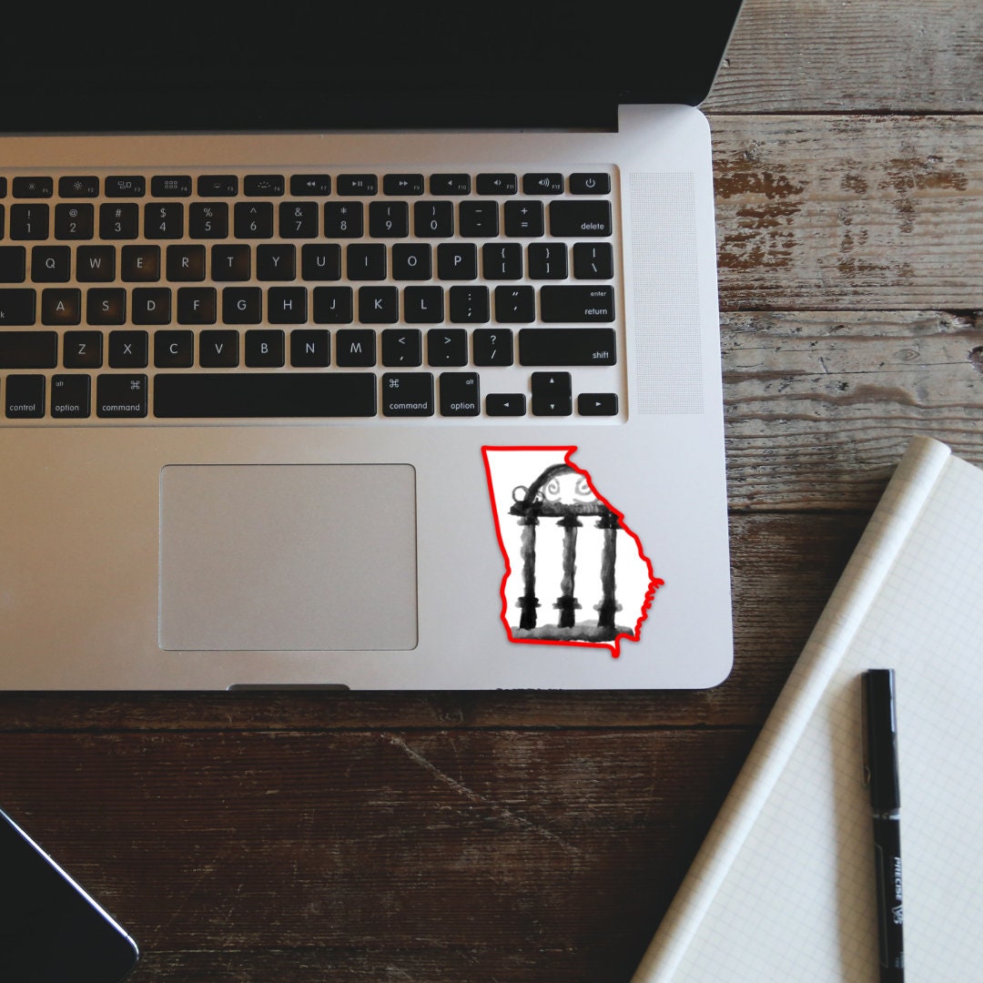 Georgia Arches Sticker/ Decal | Car, Laptop, Computer, Water Bottle, Cooler, Flask Grad Gift Graduation Graduate Student, Waterproof