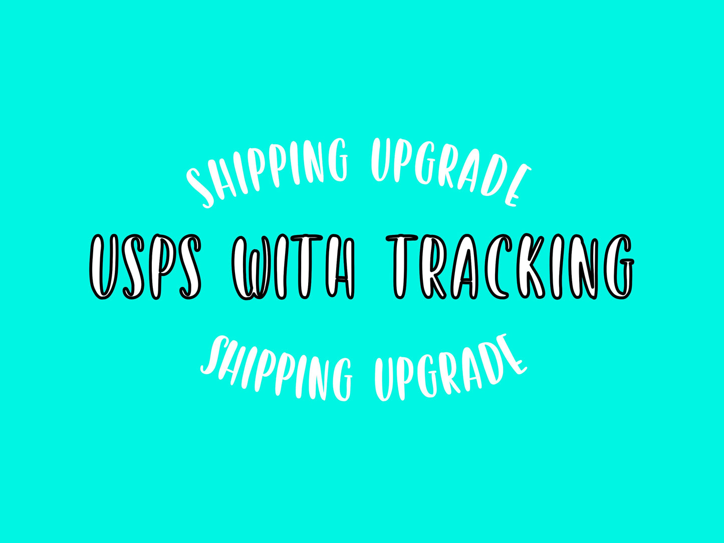 USPS with TRACKING | Shipping Upgrade
