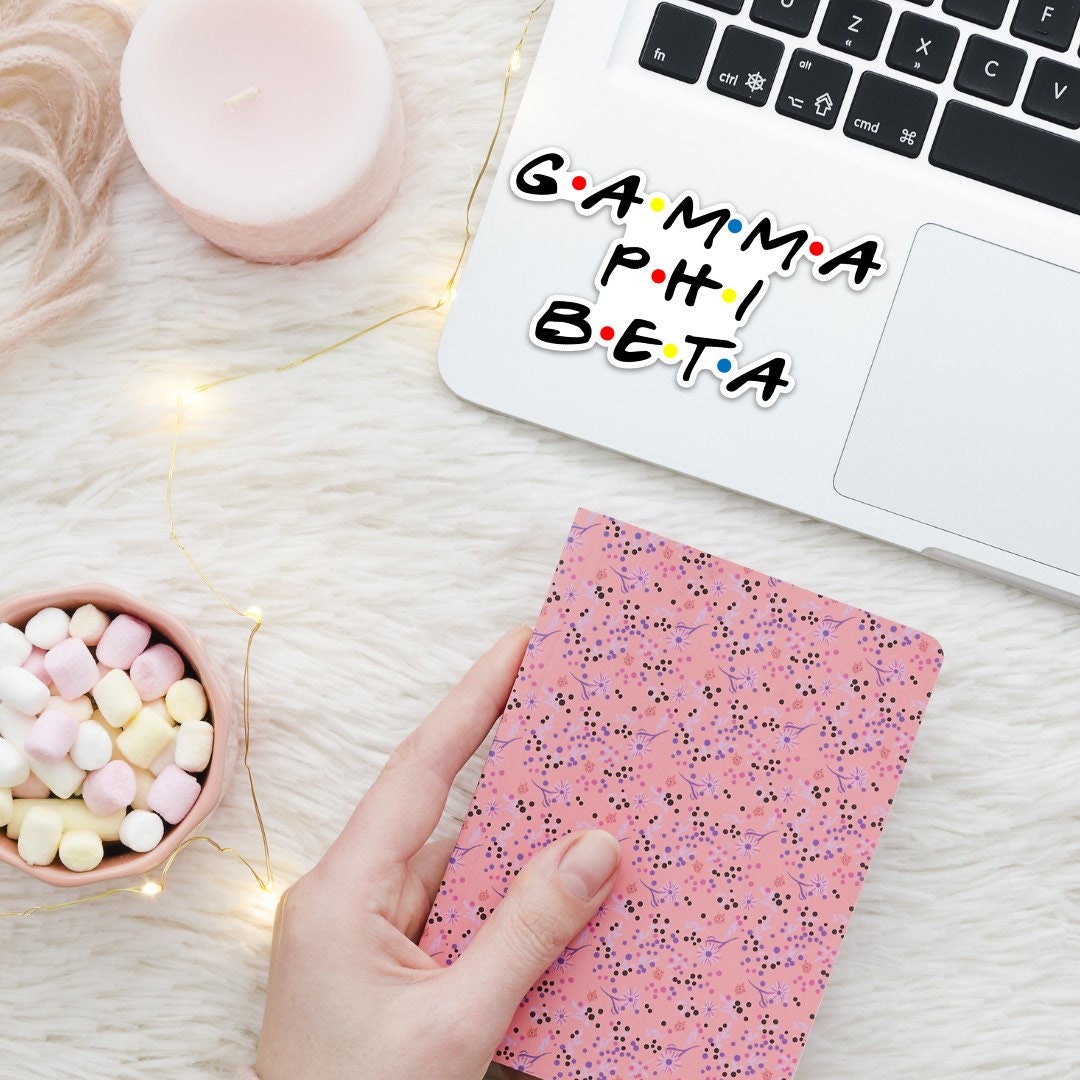 Gamma Phi Beta Sorority Friends Sticker | Official Licensed Product