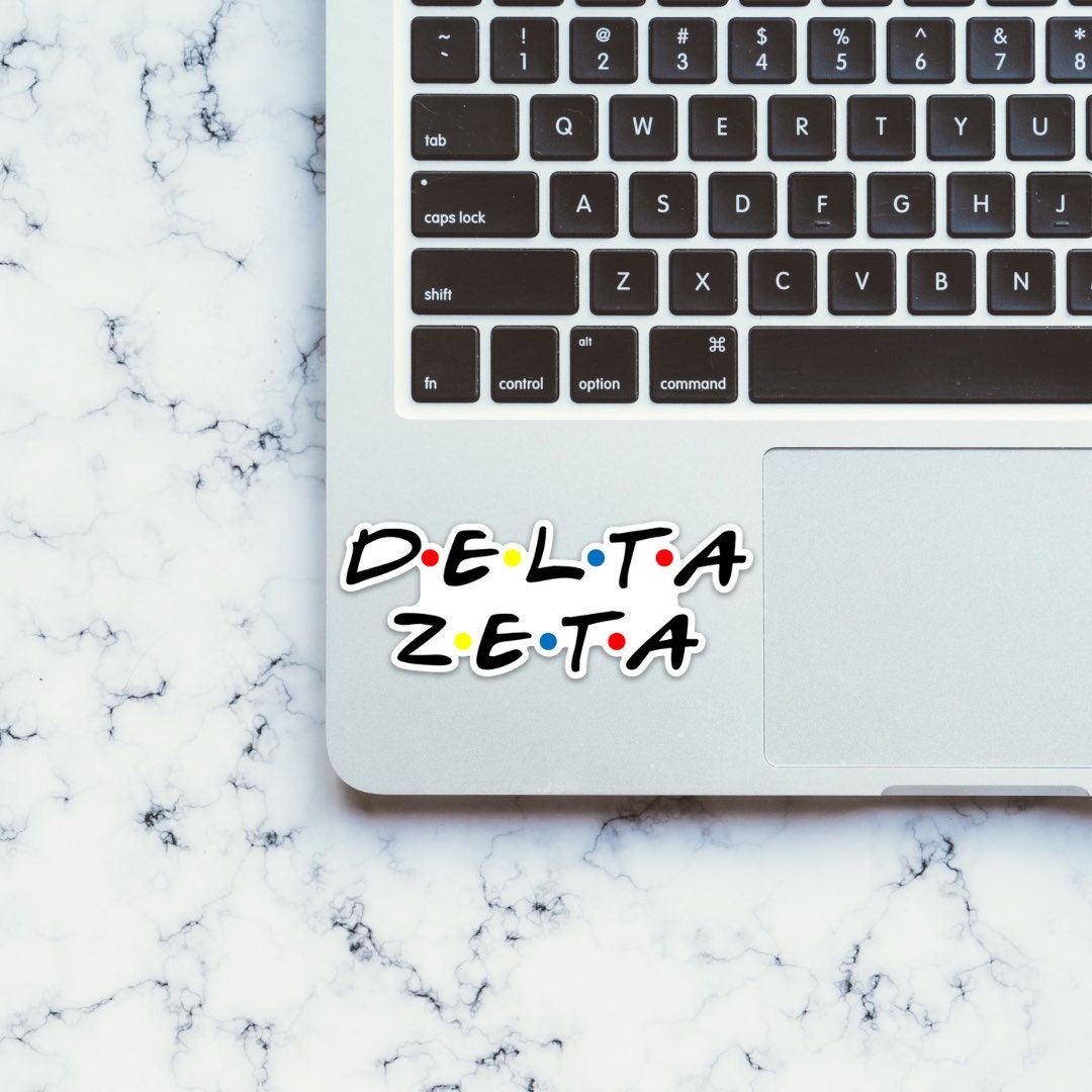 Delta Zeta Sorority Friends Sticker