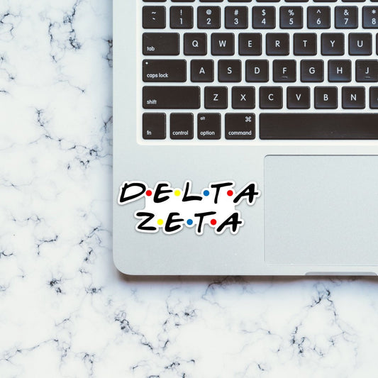 Delta Zeta Sorority Friends Sticker