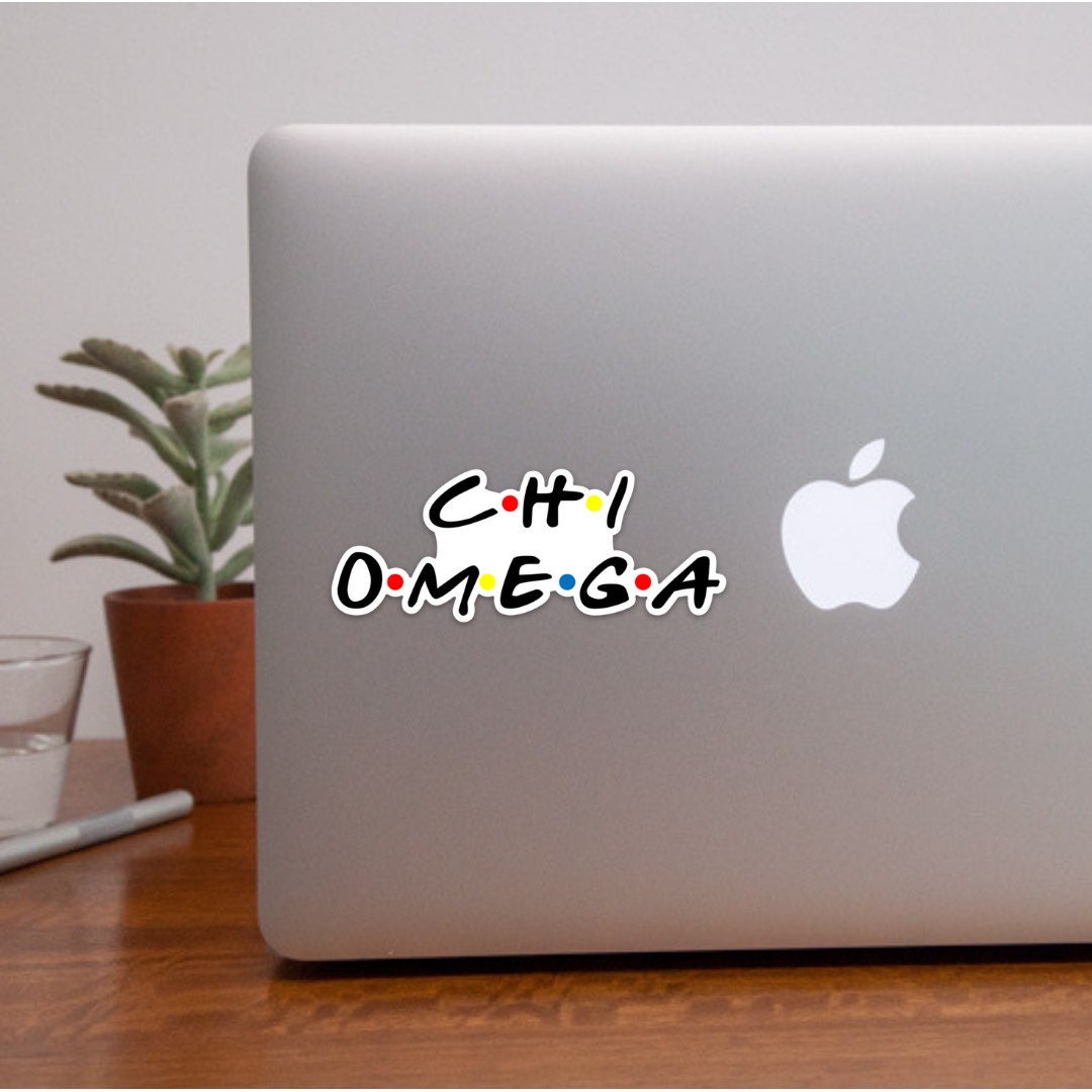 Chi Omega Sorority Friends Sticker