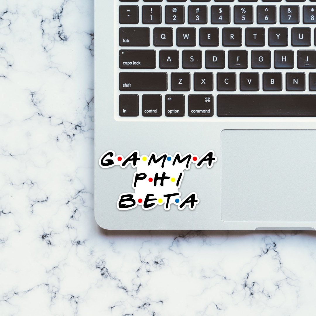 Gamma Phi Beta Sorority Friends Sticker | Official Licensed Product
