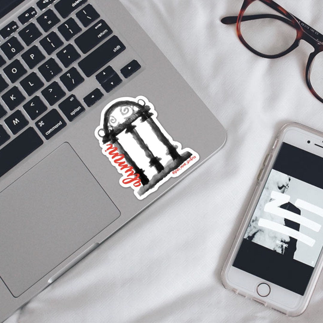 Georgia Alumni Arches Sticker / Decal | For Graduate / Alumni / Student | For Car, Laptop, Cooler, Flask, Water Bottle
