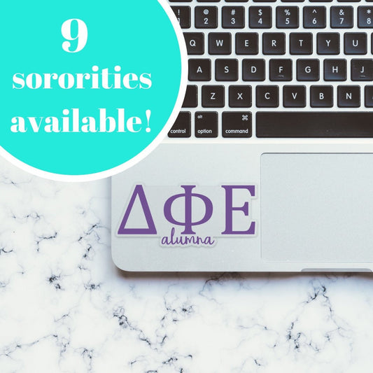 Delta Phi Epsilon Sorority Alumna Sticker