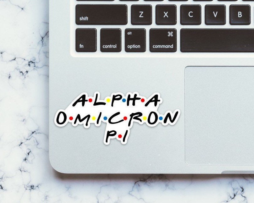 Alpha Omicron Pi Sorority Sticker | Friends