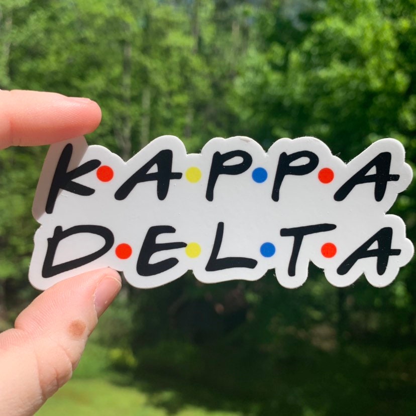 Kappa Delta Sorority Friends Sticker
