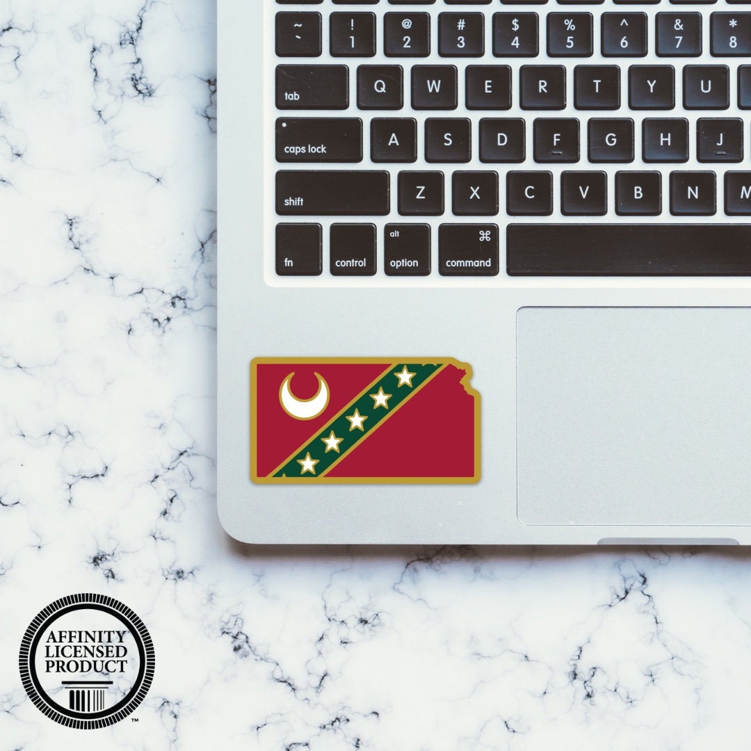 Kappa Sigma Fraternity Kansas State-Shaped Sticker