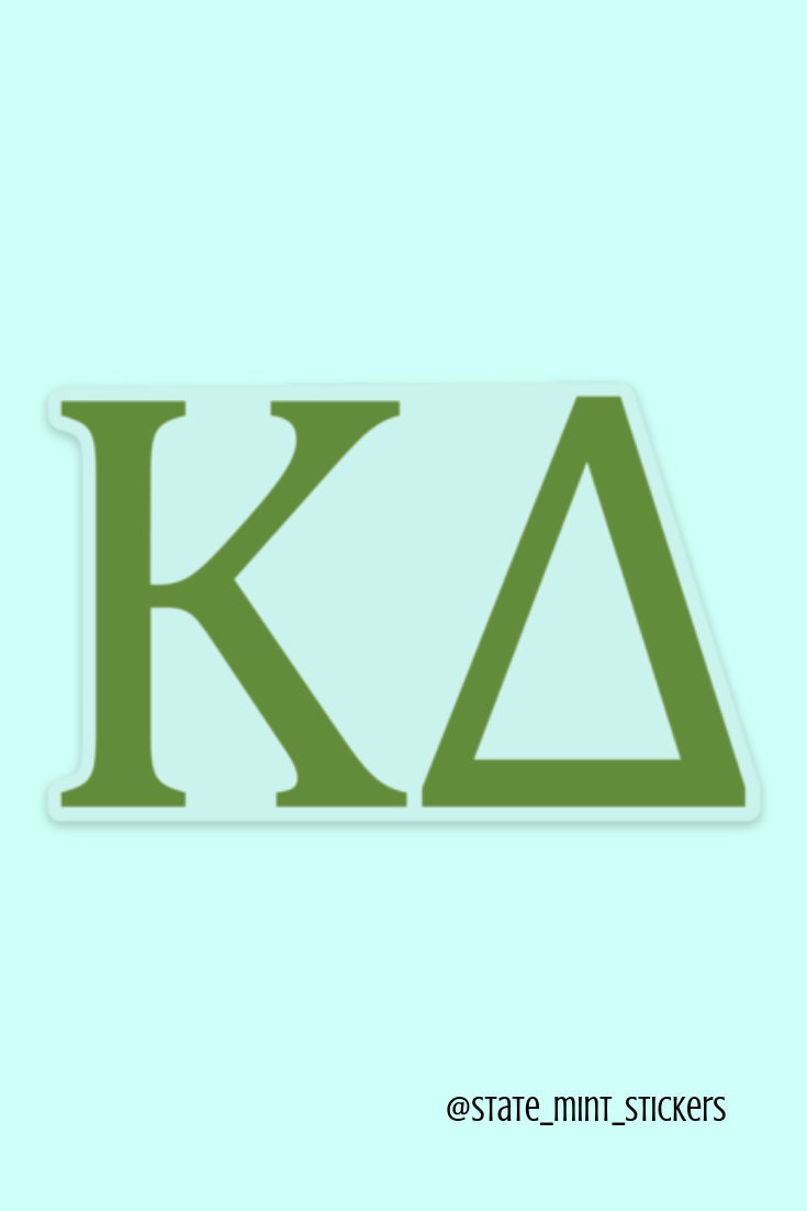 Kappa Delta Sorority Stickers Bulk Order | PERFECT for BID DAY! Group / Bulk / Chapter Wide Sticker Order