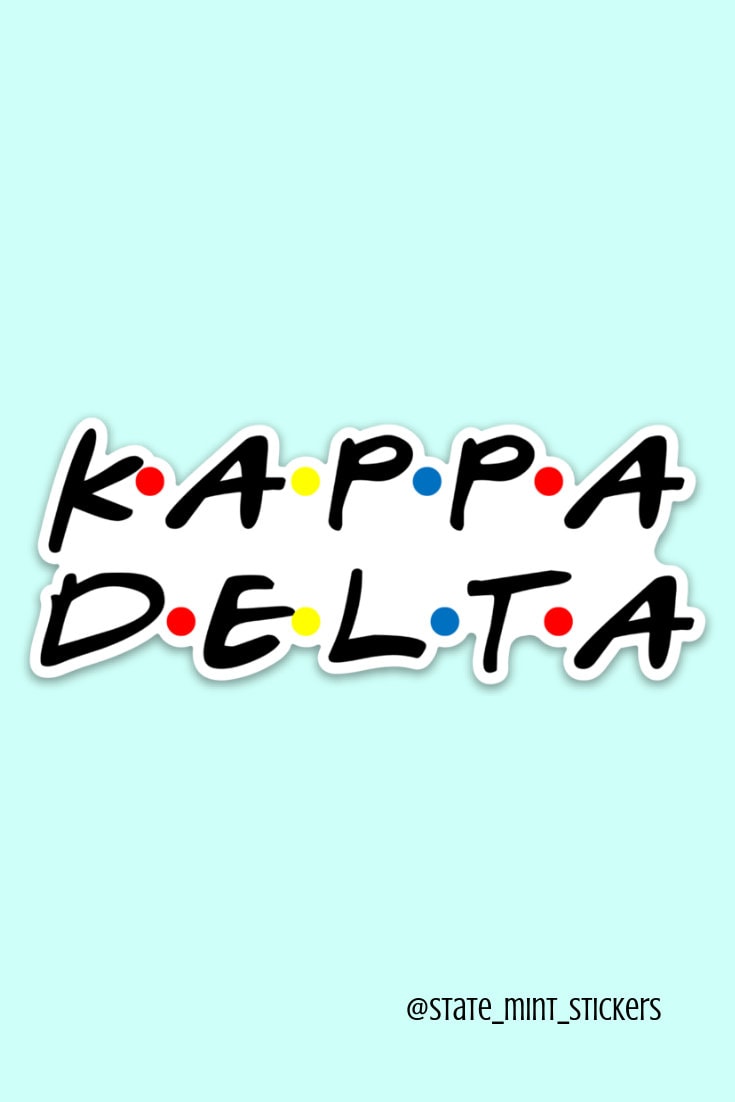 Kappa Delta Sorority Stickers Bulk Order | PERFECT for BID DAY! Group / Bulk / Chapter Wide Sticker Order