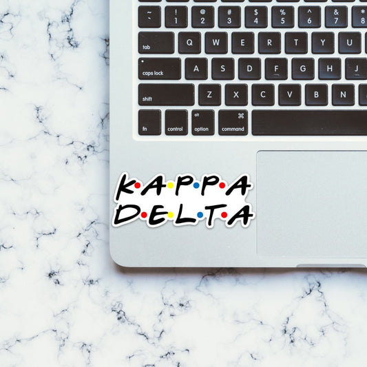 Kappa Delta Sorority Friends Sticker