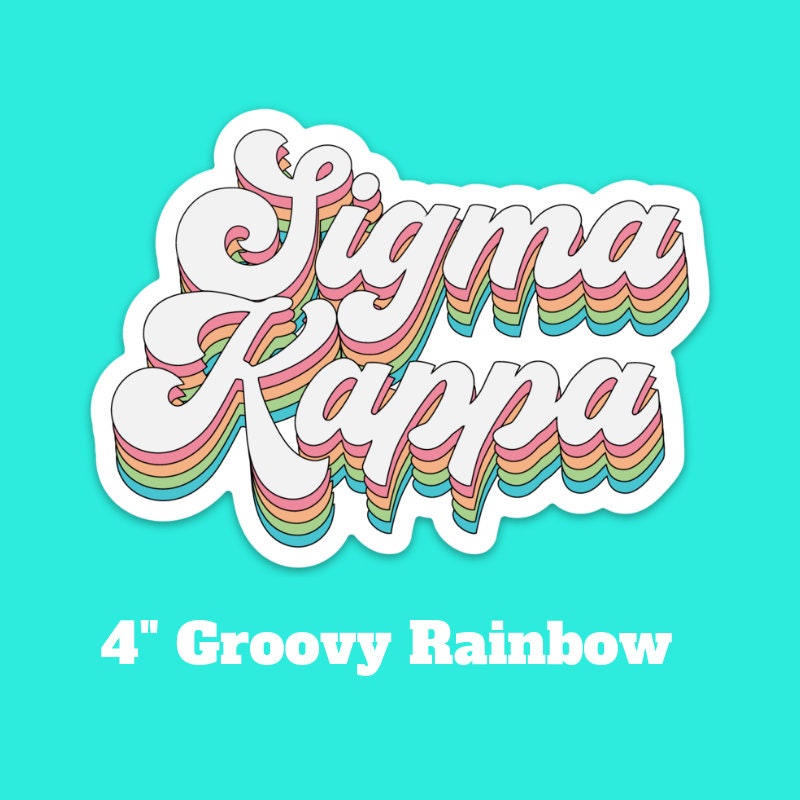 Sigma Kappa Sorority Stickers Bulk Order | PERFECT for BID DAY! Group / Bulk / Chapter Wide Sticker Order