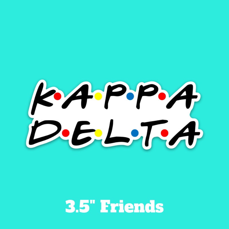 Kappa Delta Sorority Stickers Bulk Order | PERFECT for BID DAY! Group / Bulk / Chapter Wide Sticker Order