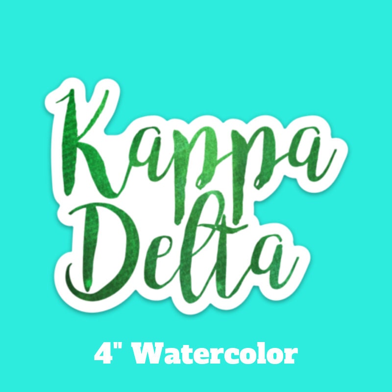 Kappa Delta Sorority Stickers Bulk Order | PERFECT for BID DAY! Group / Bulk / Chapter Wide Sticker Order