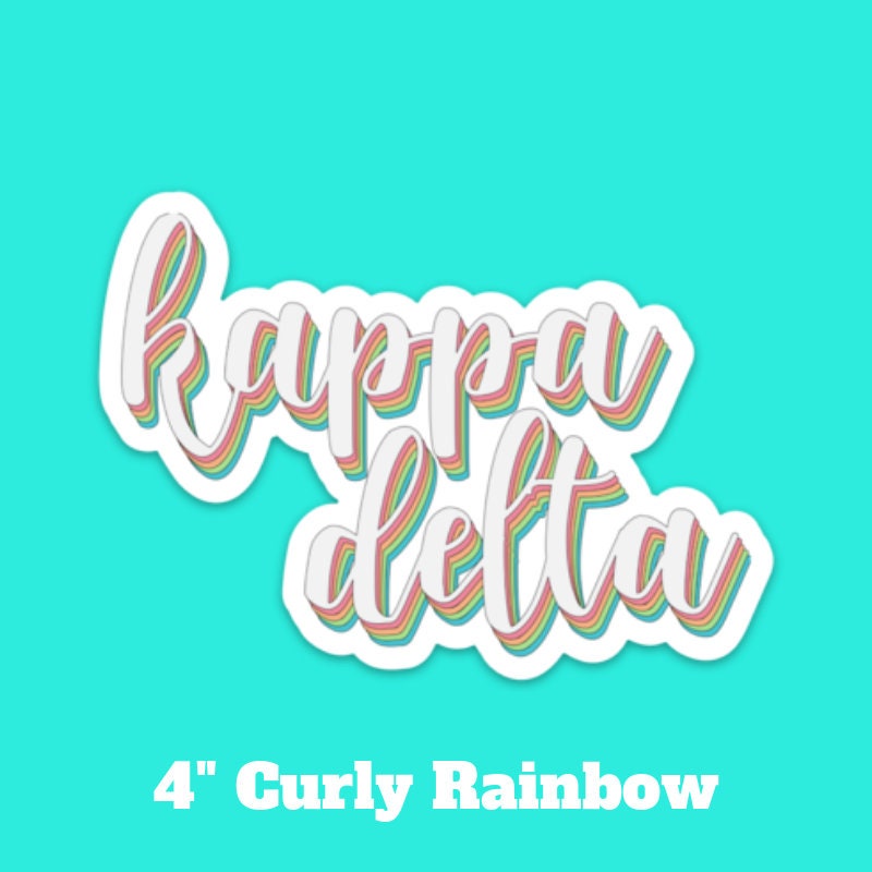 Kappa Delta Sorority Stickers Bulk Order | PERFECT for BID DAY! Group / Bulk / Chapter Wide Sticker Order