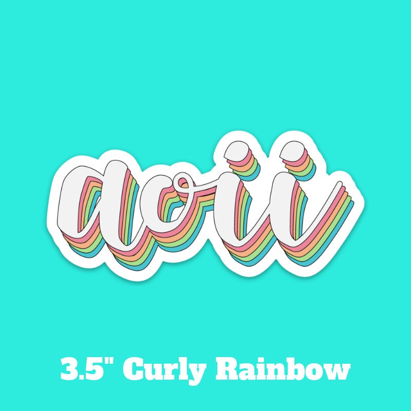 Alpha Omicron Pi Sorority Stickers Bulk Order | PERFECT for BID DAY! Group / Bulk / Chapter Wide Sticker Order