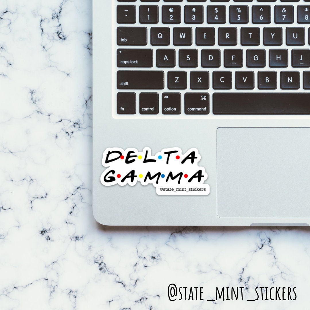 Delta Gamma Sorority Friends Sticker / Decal | 3.5"