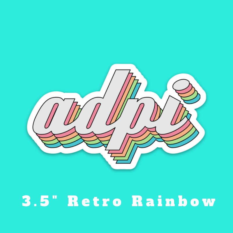 Alpha Delta Pi Sorority Stickers Bulk Order | PERFECT for BID DAY! Group / Bulk / Chapter Wide Sticker Order