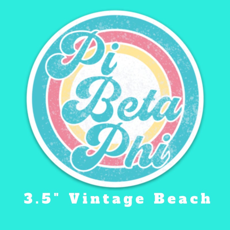 PERFECT for BID DAY! | Group / Bulk / Chapter Wide Order of Stickers for Pi Beta Phi