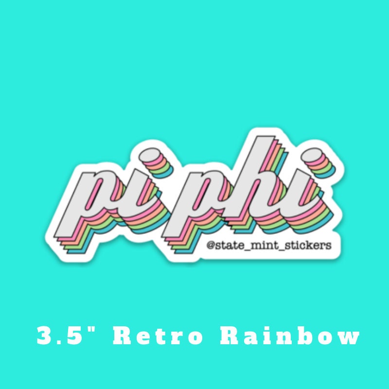 Pi Beta Phi Sorority Stickers Bulk Order | PERFECT for BID DAY! Group / Bulk / Chapter Wide Sticker Order