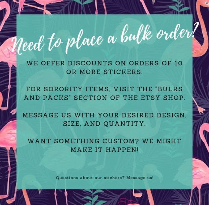 Alpha Phi UGA Sorority House Sorority Sticker | Alpha Phi Sorority Little | Bid Day Basket | Sorority House Sticker | Custom House Sticker