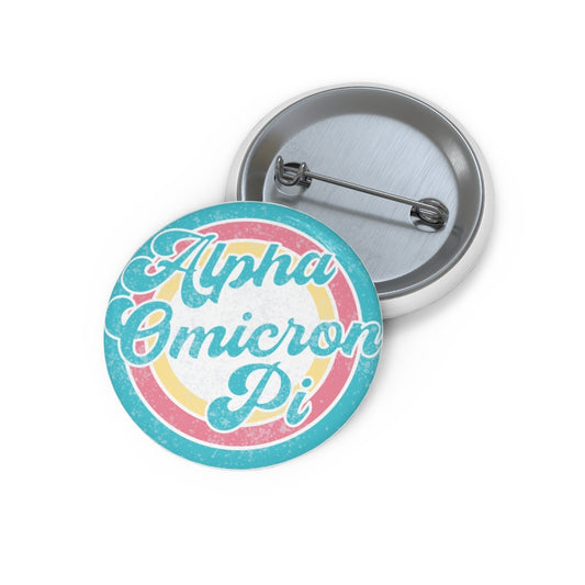 Alpha Omicron Pi | AOII | Alpha O | Sorority Pin Buttons