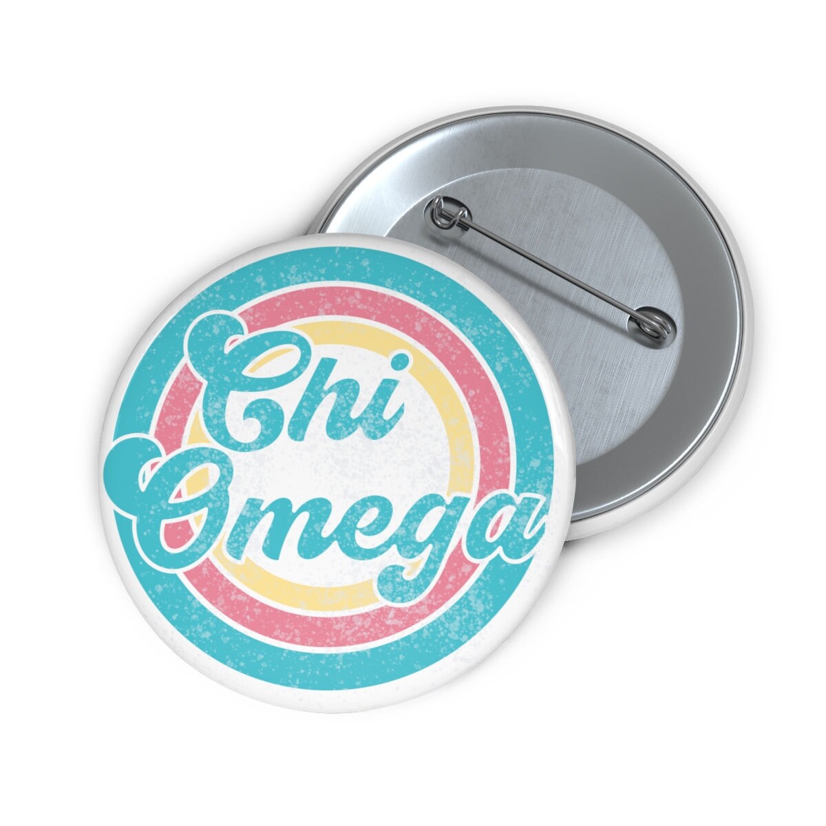 Chi Omega Sorority Pin Buttons