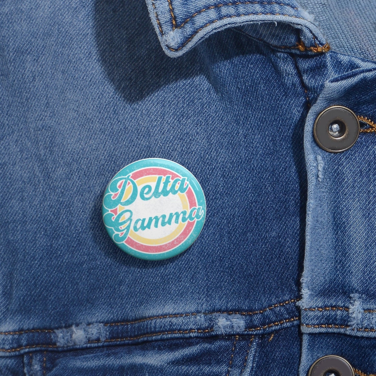 Delta Gamma Sorority Pin Buttons
