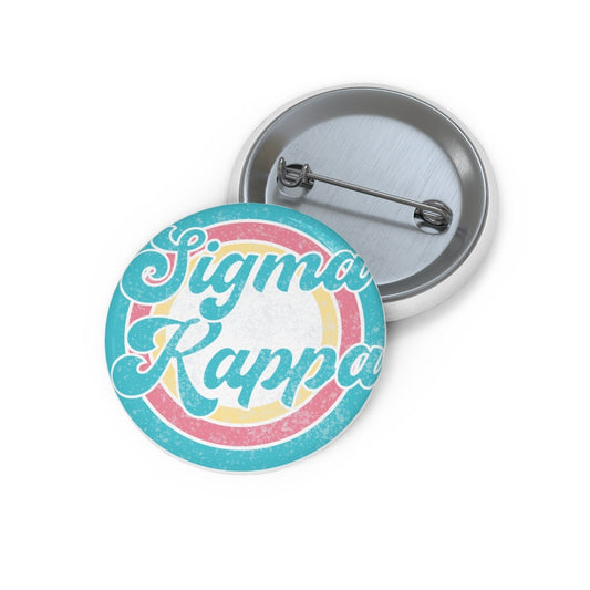 Sigma Kappa Sorority Pin Buttons