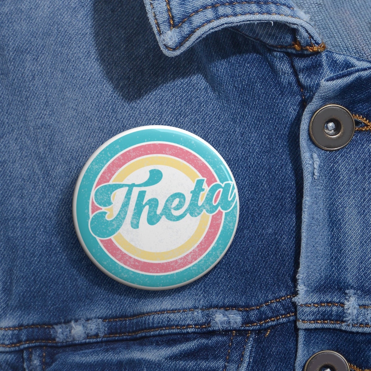 Kappa Alpha Theta Sorority Pin Buttons