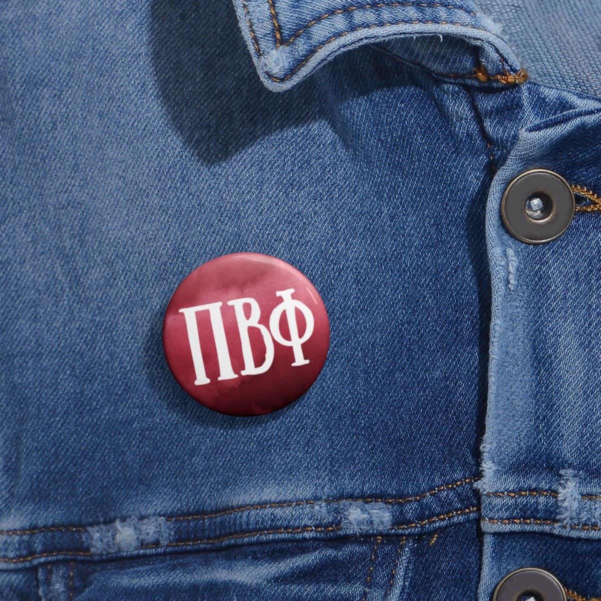 Pi Beta Phi Sorority Greek Letter Pin Buttons