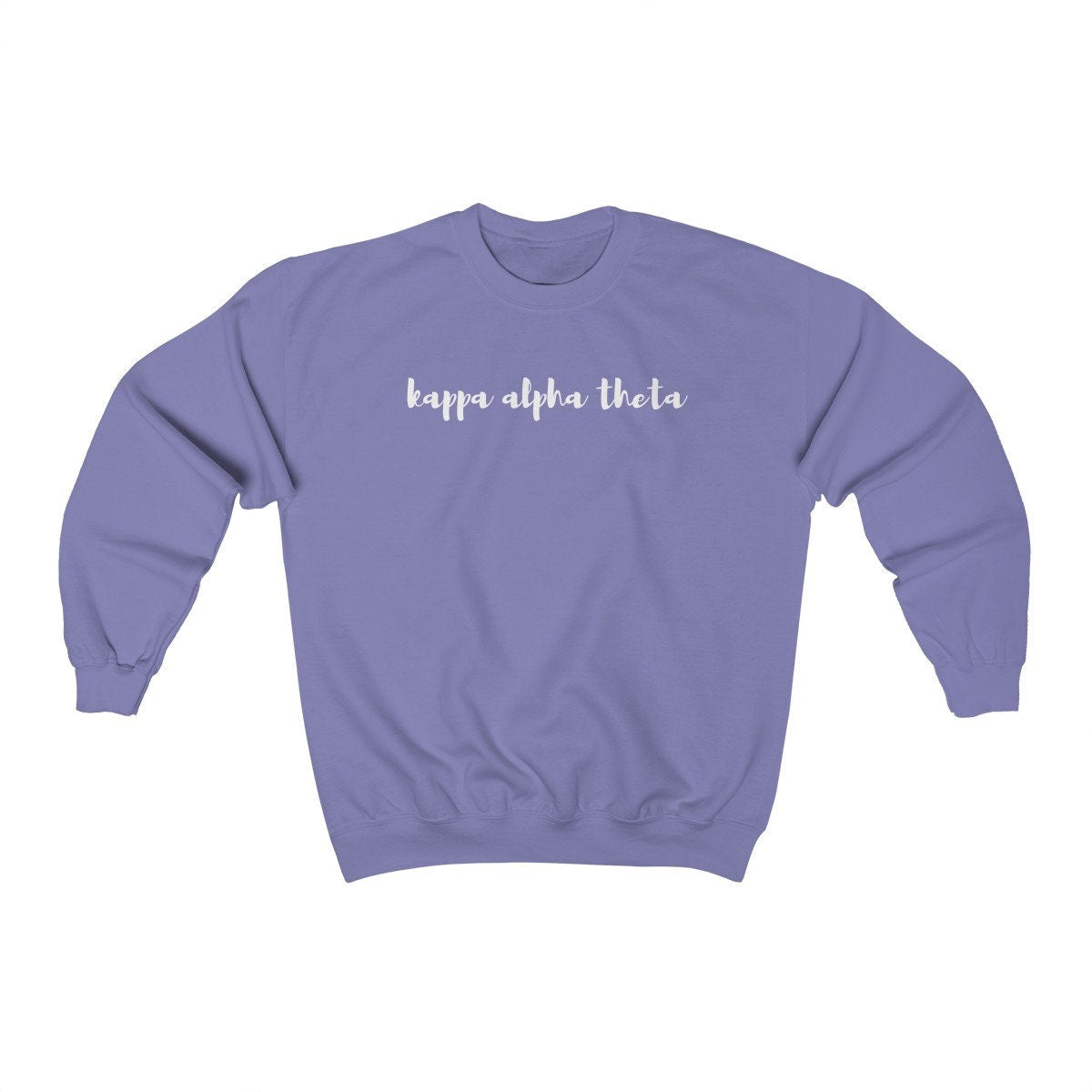 Kappa Alpha Theta Sweatshirt | Theta Sorority | Gildan Unisex Crewneck Sweatshirt w/ Fleece Inside