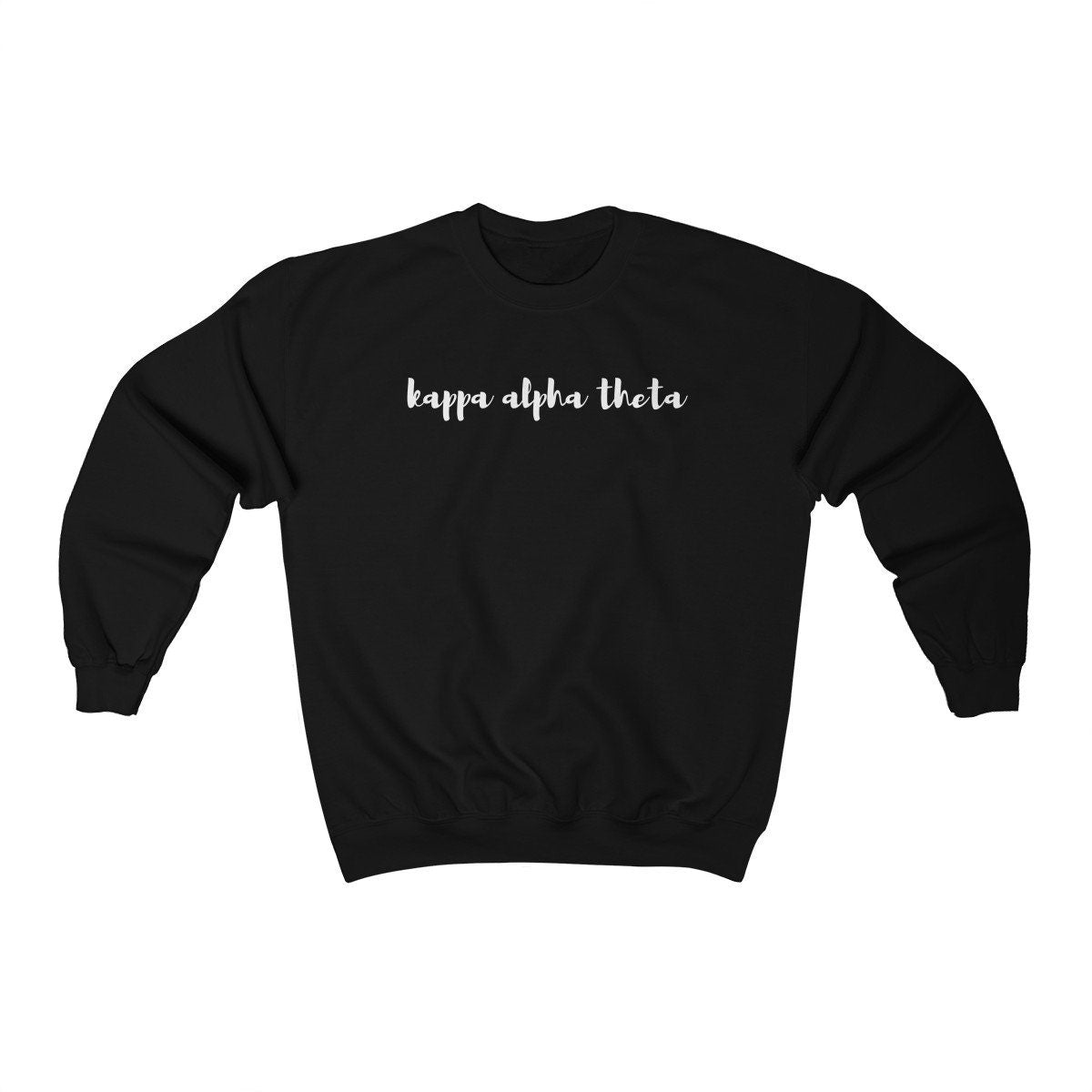 Kappa Alpha Theta Sweatshirt | Theta Sorority | Gildan Unisex Crewneck Sweatshirt w/ Fleece Inside