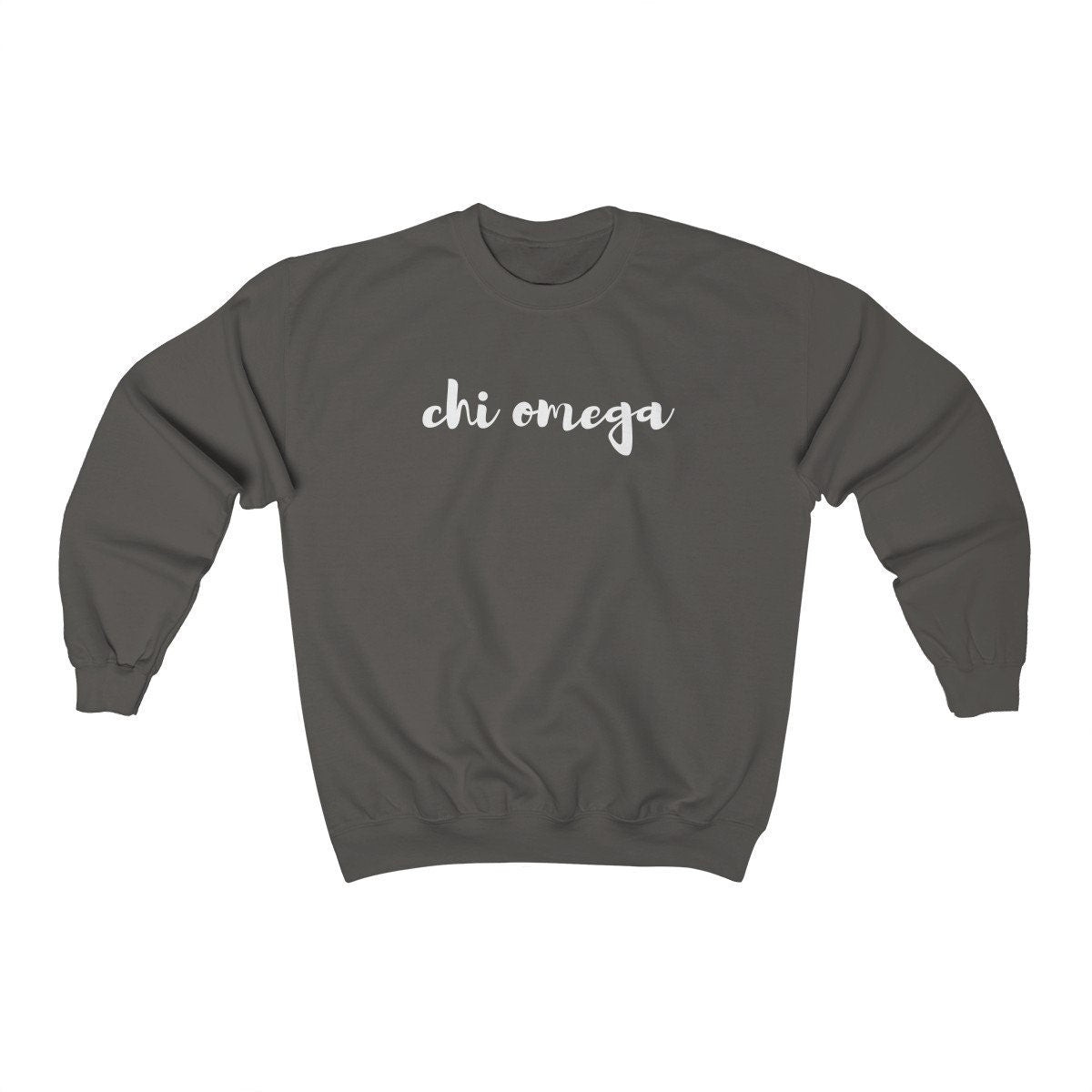 Chi Omega Sweatshirt | Chi O XO Sorority | Gildan Unisex Crewneck Sweatshirt w/ Fleece Inside