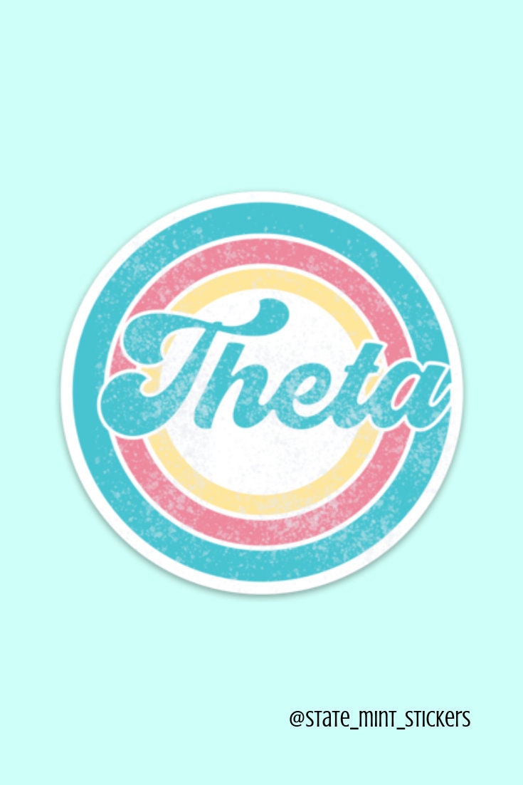Kappa Alpha Theta Sorority Stickers Bulk Order | PERFECT for BID DAY! Group / Bulk / Chapter Wide Sticker Order