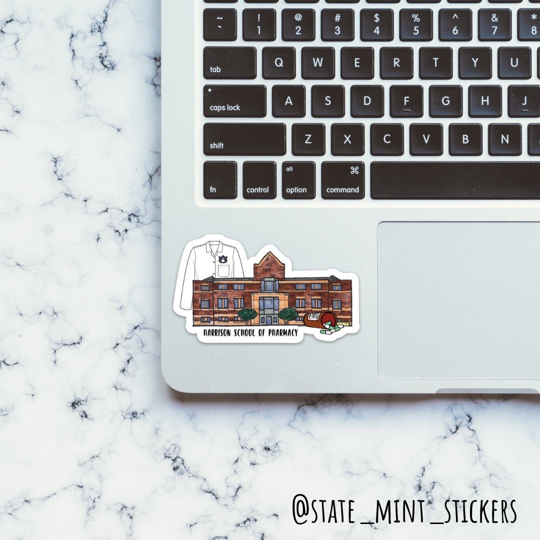 Harrison School of Pharmacy Sticker | 3.5"