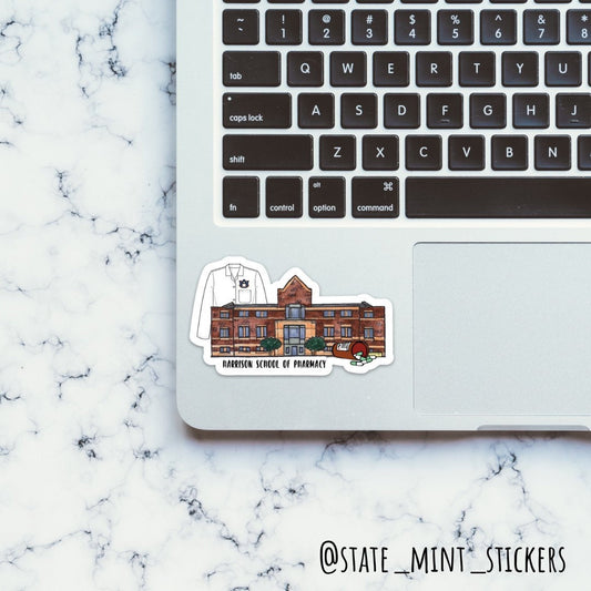 Harrison School of Pharmacy Sticker | 3.5"