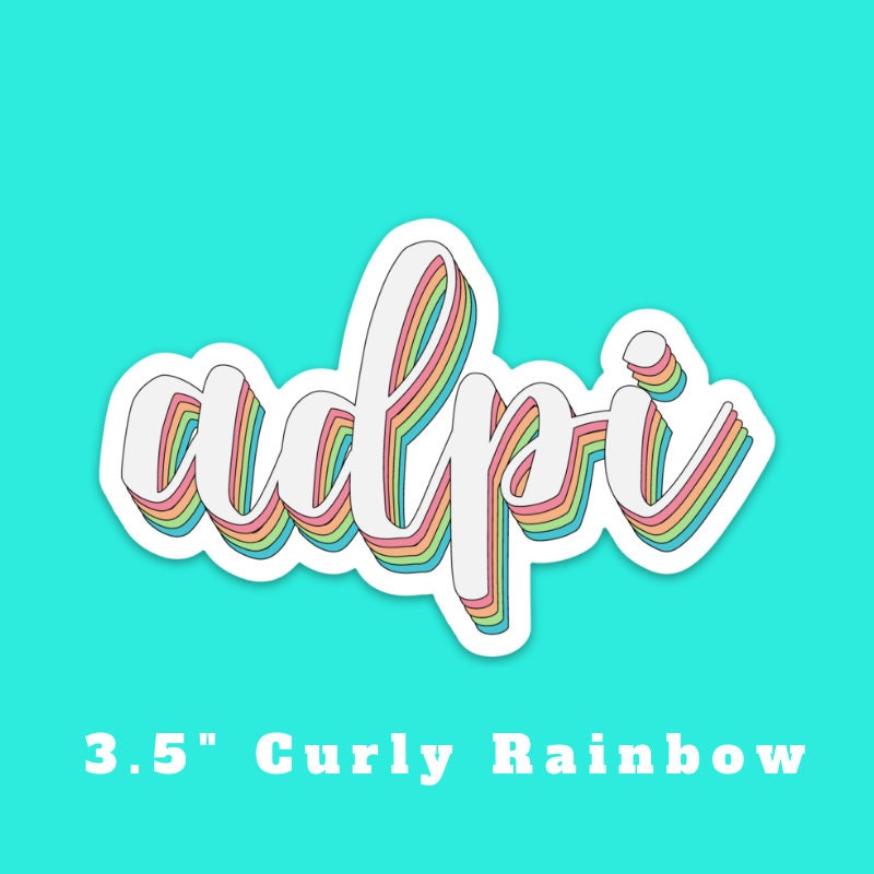 Alpha Delta Pi Sorority Stickers Bulk Order | PERFECT for BID DAY! Group / Bulk / Chapter Wide Sticker Order