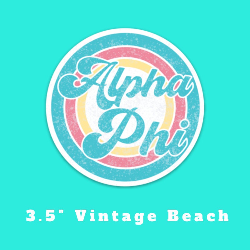 Alpha Phi Sorority Stickers Bulk Order | PERFECT for BID DAY! Group / Bulk / Chapter Wide Sticker Order