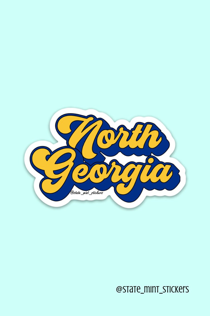 UNG  / North Georgia Sticker / Decal | Perfect for Car, Laptop, Cooler, Water Bottle, UNG, NGCSU, university, graduate, graduation