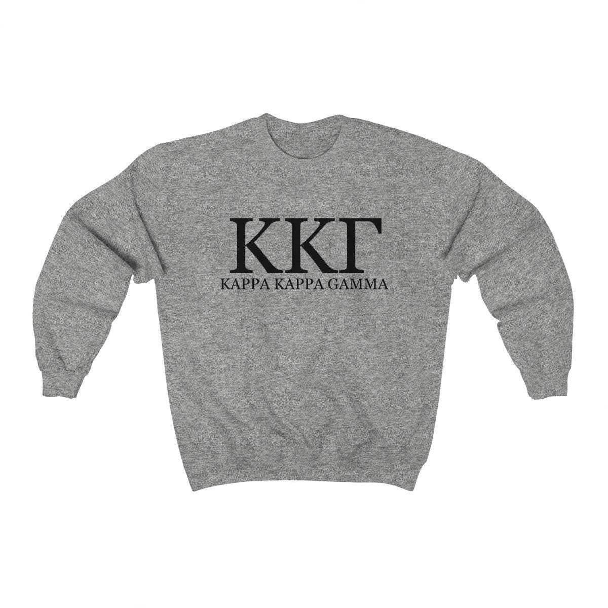 Kappa Kappa Gamma Sweatshirt |  Sorority | Glidan 18000 Unisex Crewneck Sweatshirt | Greek Letters, fleece inside, greek letters, big little