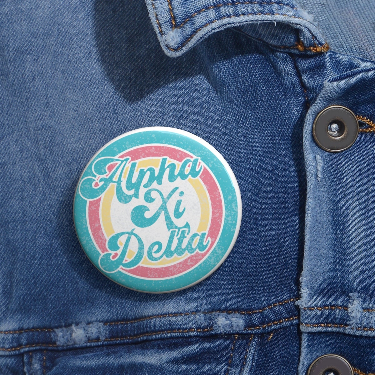 Alpha Xi Delta Sorority Pin Buttons
