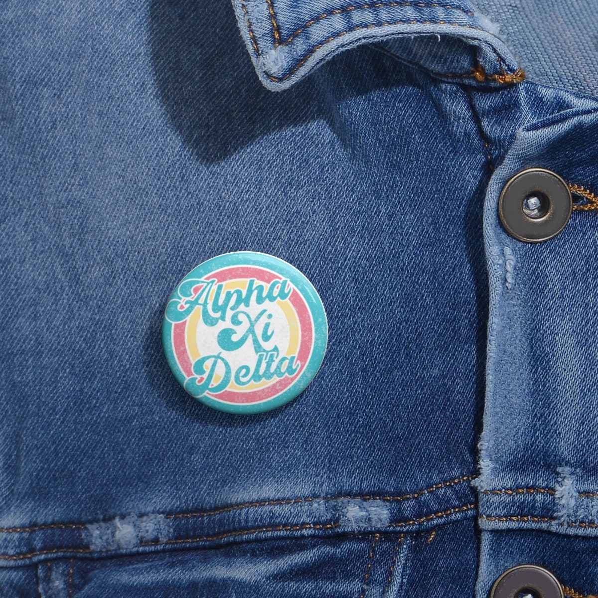 Alpha Xi Delta Sorority Pin Buttons
